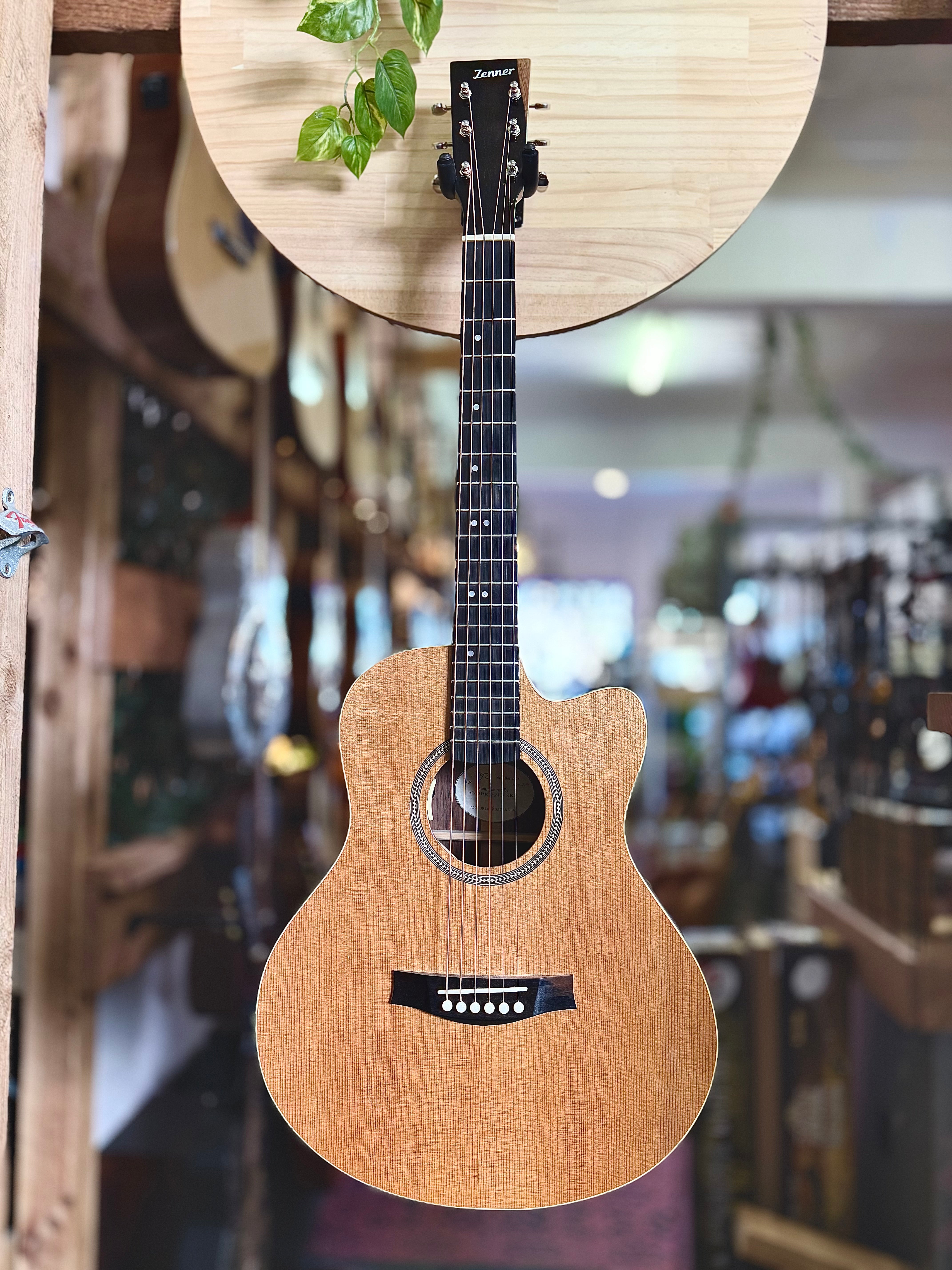Zenner | Number 010 | Travel Size Cutaway Acoustic | Australian Made Zenner | Number 010 | Travel Size Cutaway Acoustic | Australian Made